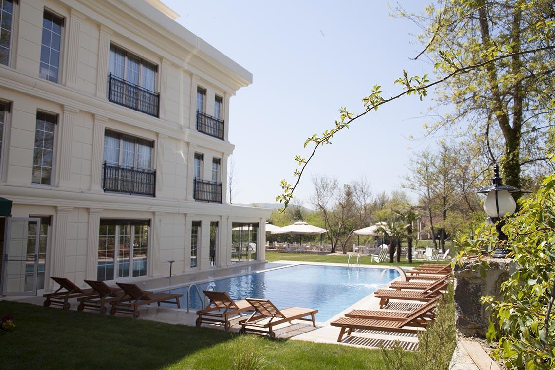 The Escape Hotel อักวา ภายนอก รูปภาพ